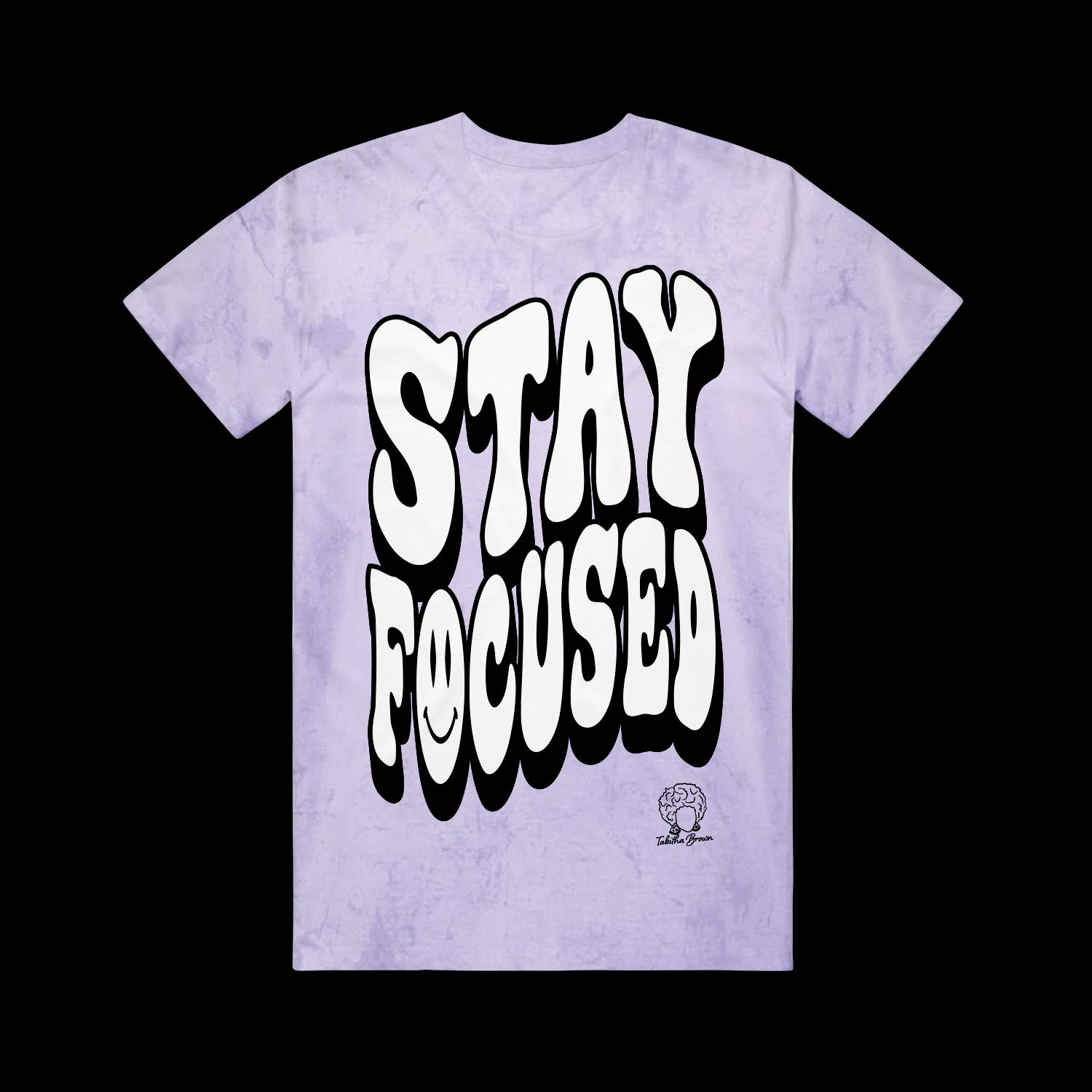 Stay Focused Amethyst (Puff Print) T-Shirt