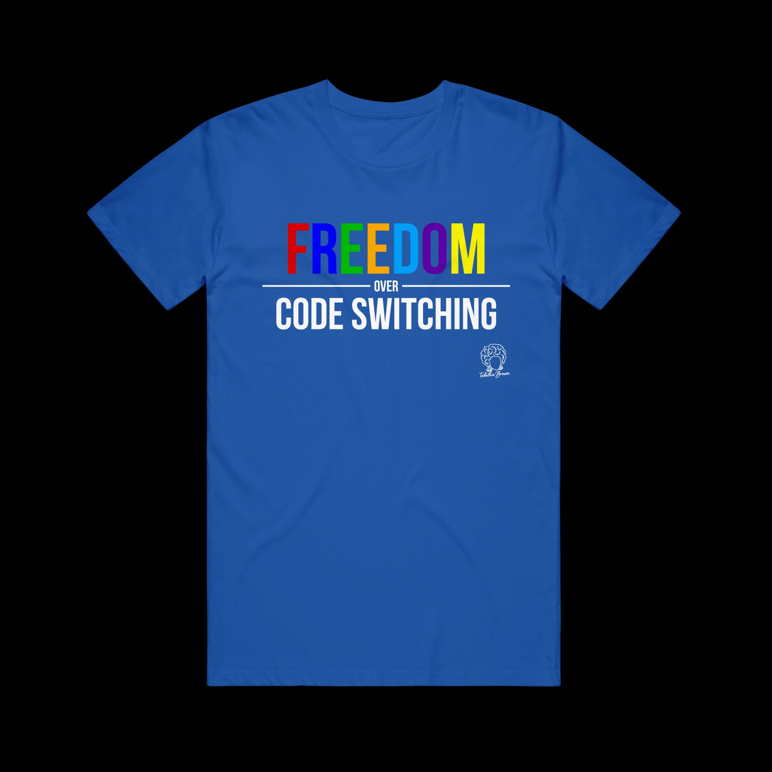 Freedom Over Code Switching Royal Blue T-Shirt