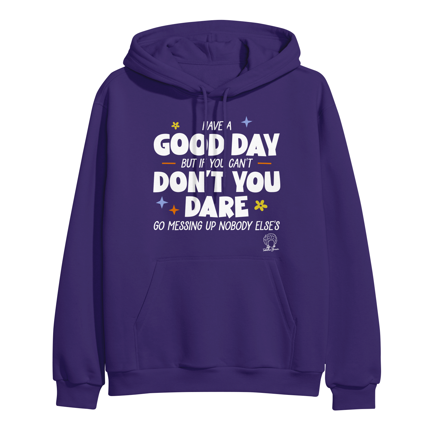 Good Day - Purple Pullover